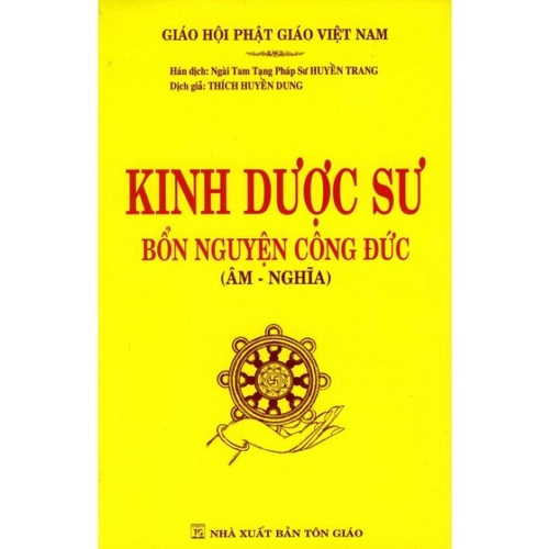 Sách - Kinh Dược Sư Bổn Nguyện Công Đức  - Thích Huyền Dung