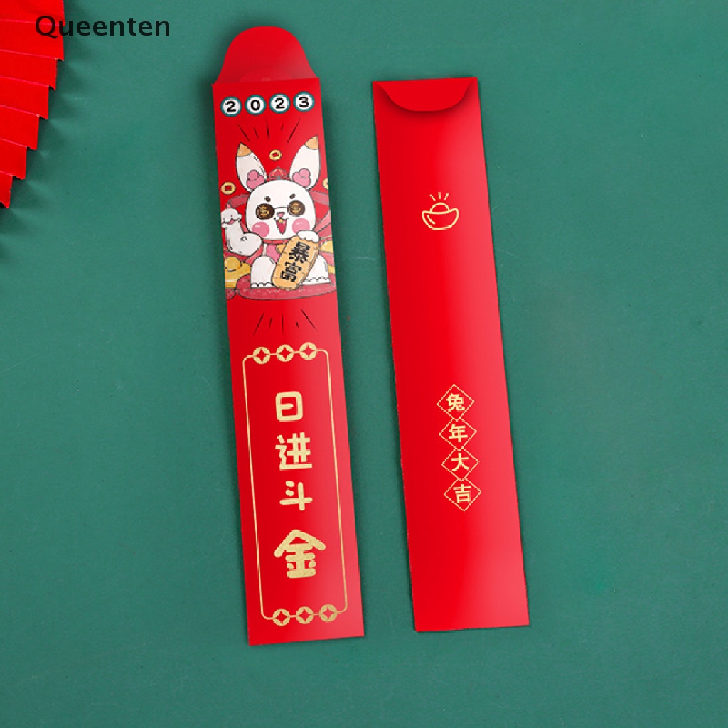 Hộp 12 Bao Lì Xì Màu Đỏ Chất Liệu Dày Dặn Chống Thấm Nước Độ Nét Cao