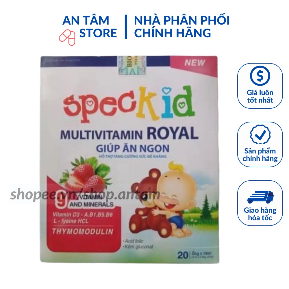 Speckid Multivitamin Royal ống