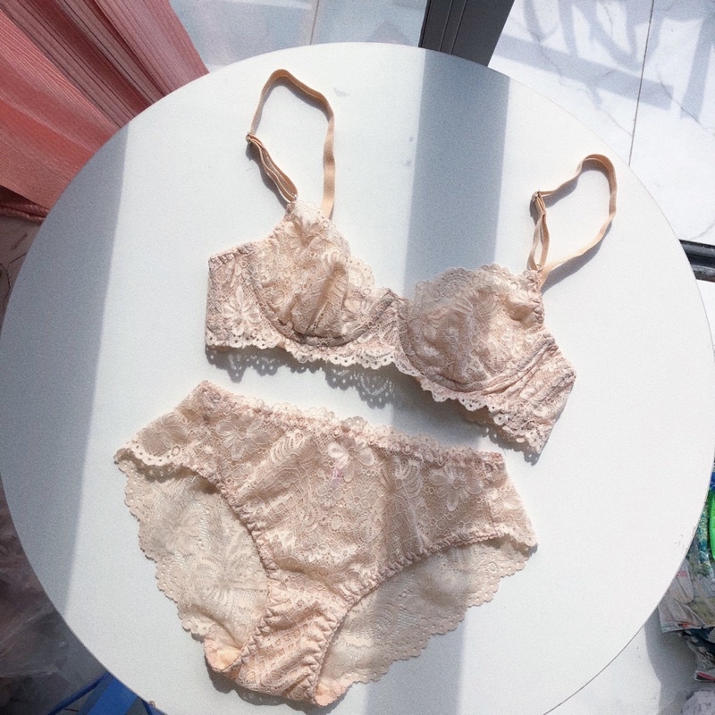 Bộ đồ lót ren basic có gọng nâng (TẶNG KÈM MÚT) | BigBuy360 - bigbuy360.vn