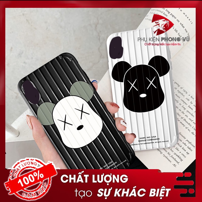 Ốp điện thoại GẤU KAWS cho iPhone 6/6s/6plus/6sPlus/7Plus/8Plus/X/Xs