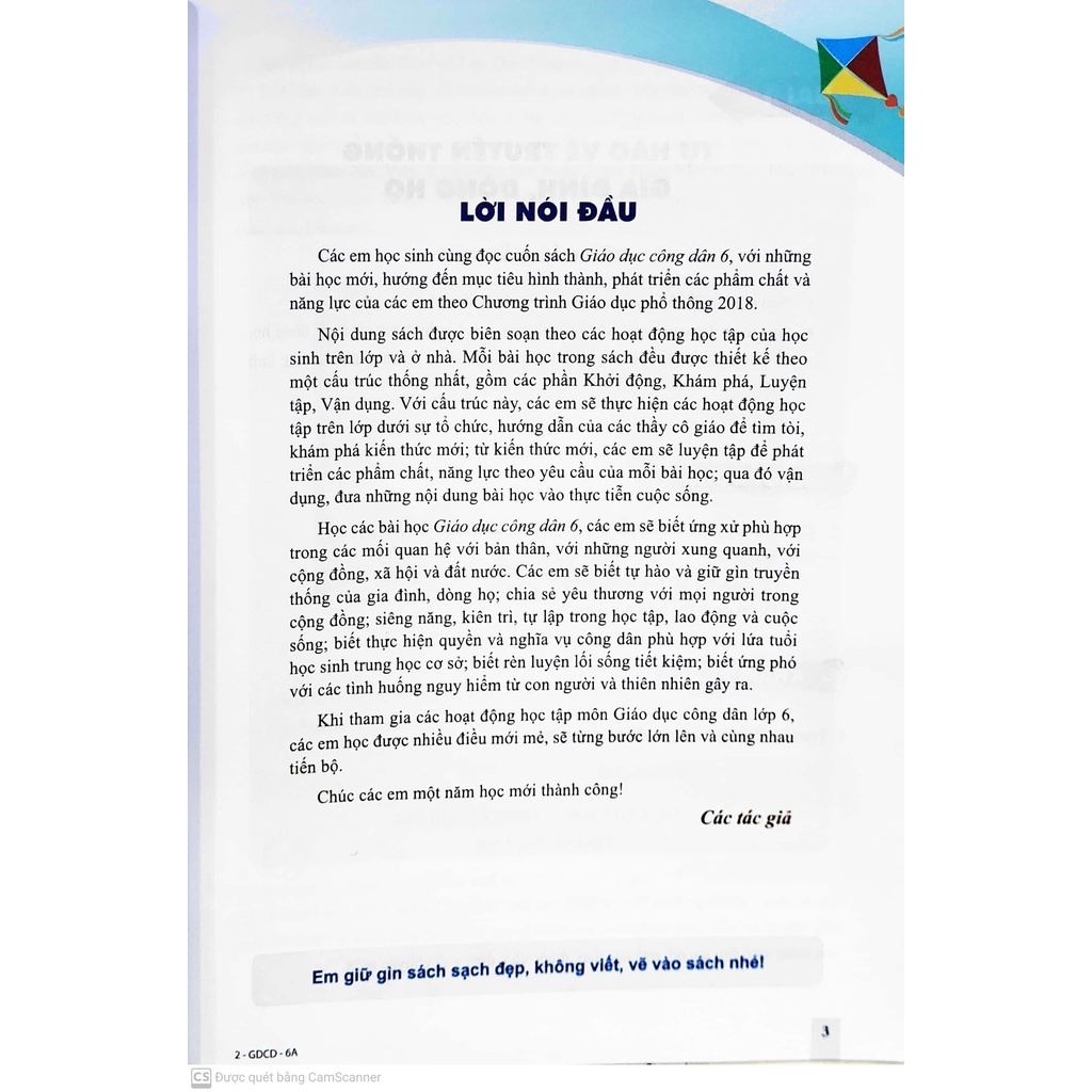 Sách - SGK Giáo dục công dân 6 - Cánh diều