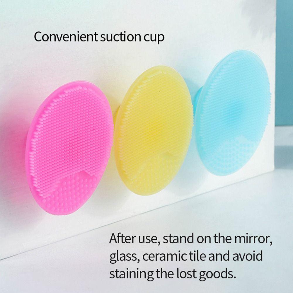 Bàn Chải Vệ Sinh Mát Xa Bằng Silicon Mềm Mại Đa Năng An Toàn Cho Bé