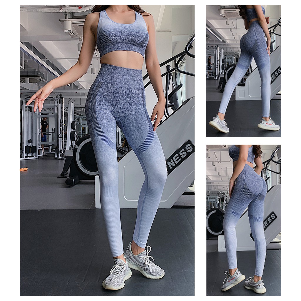 Bộ Quần Áo Tập Gym Yoga LACORA Thể Thao Nữ Có Chun Mông, Thông Thoáng, Co Giãn- BODYG02