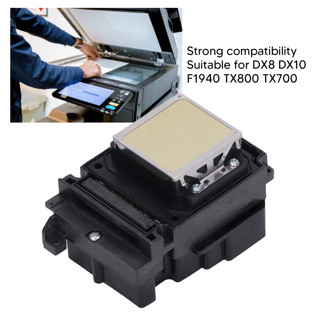 Iuxishop UPVC Printhead For TX800 F192040 Oil Based UV Flat Plate Printer 10th