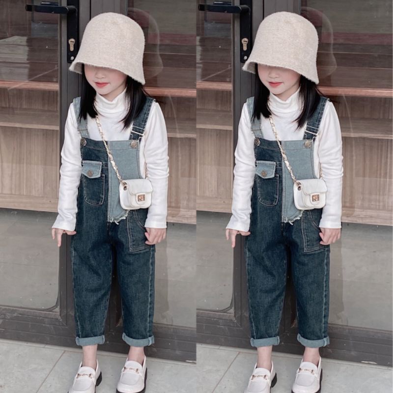 Bộ yếm cho be gái