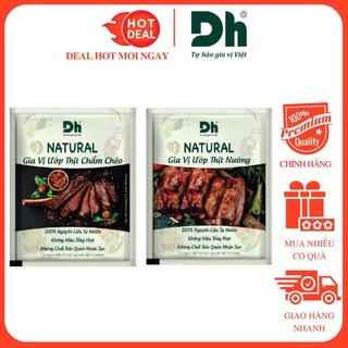Gia Vị Ướp Thịt Nướng, Mắc Mật, Chấm Chéo Natural Dh Foods 10G