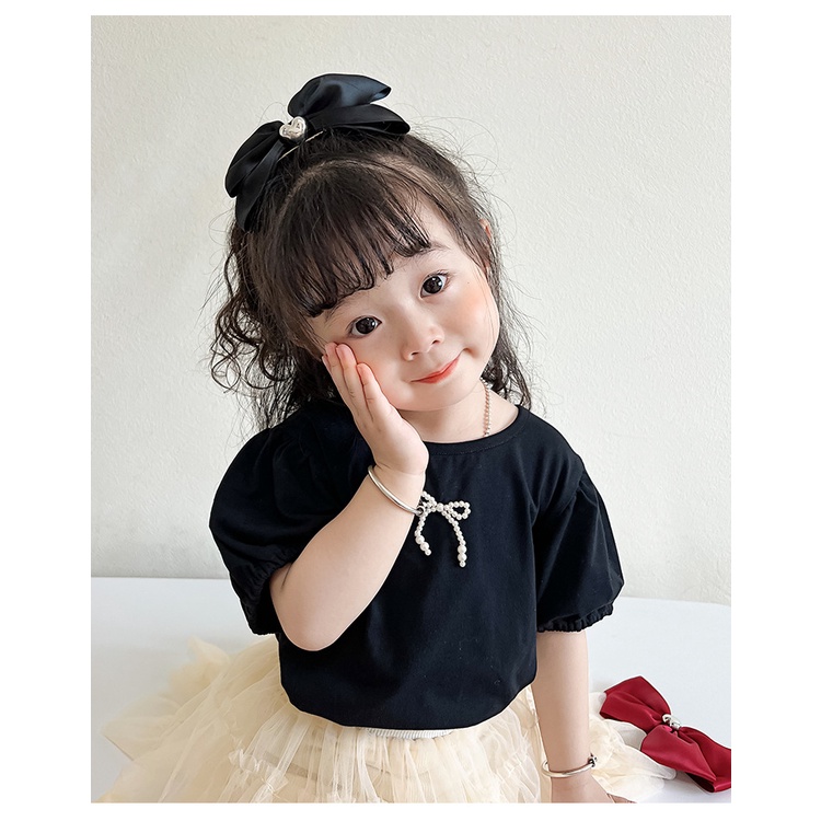 Kẹp tóc nơ cho bé gái cài tóc trẻ em loại kẹp lớn cho bé trở lên xinh xắn, dễ thương