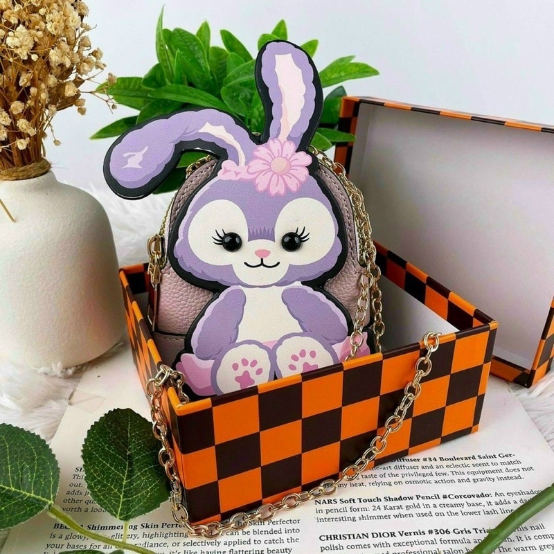 Túi mini hình thỏ cho bé ngộ nghĩnh, dễ thương đựng lì xì 🧧 Tết mẫu mới 2023