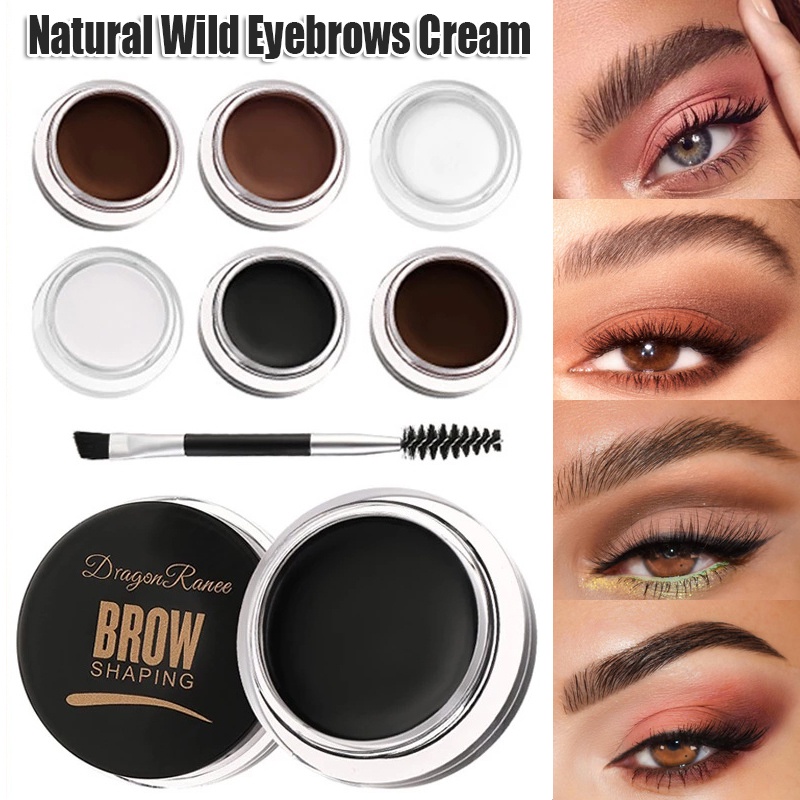 Kem Trang Điểm Lông Mày 6 Màu Sắc Tùy Chọn Chống Thấm Nước Lâu Trôi