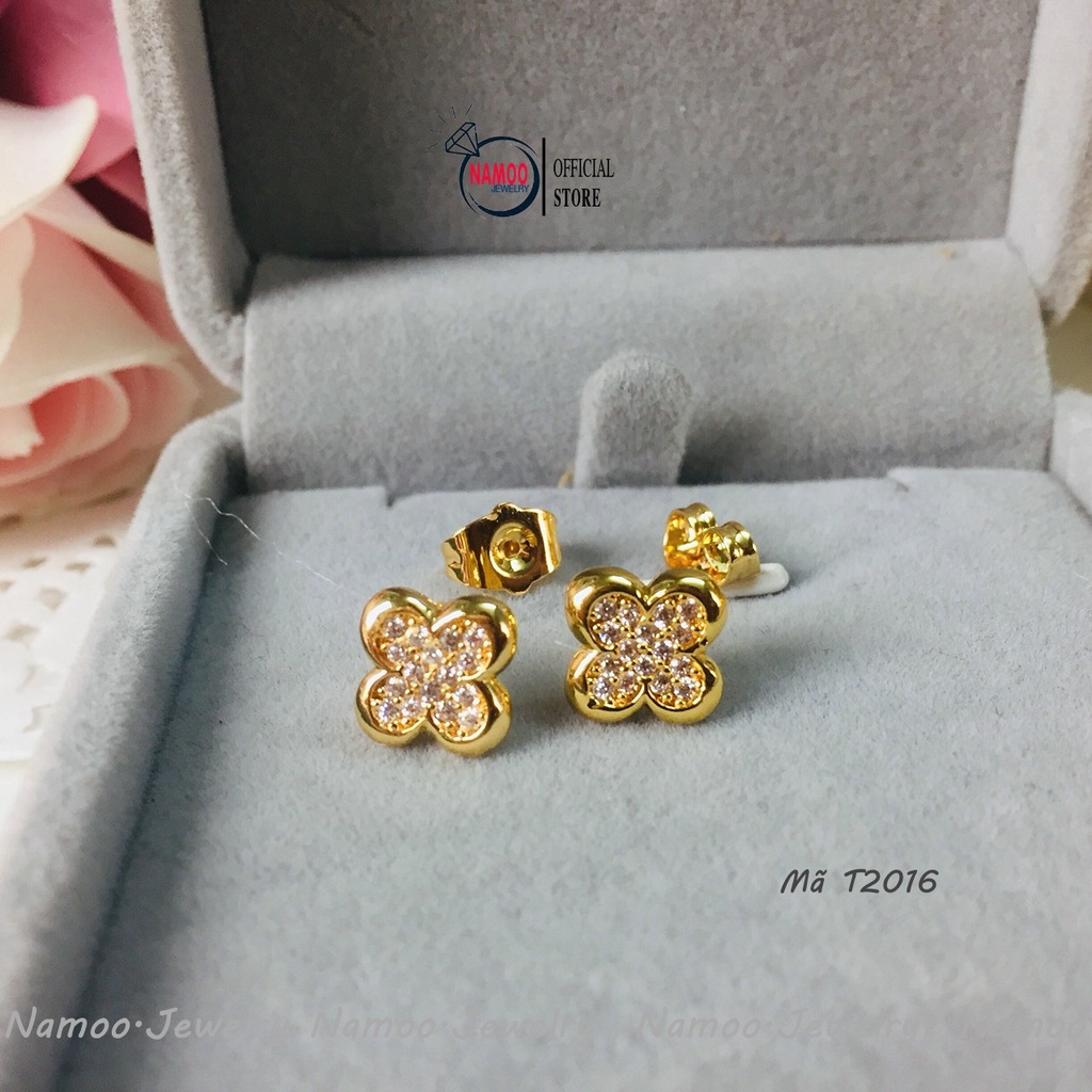 Bộ Trang Sức Nữ Tinh Xảo V1084 T2016, Set dây Chuyền Và Bông tai Tuyệt Phẩm Dành Cho Phái Đẹp