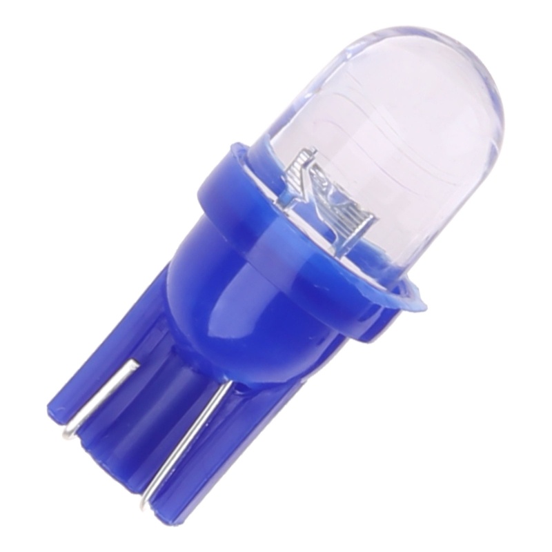 Set 10 Bóng Đèn LED Xanh Dương T10 194 168 12V Thông Dụng Gắn Bảng Điều Khiển Xe Hơi