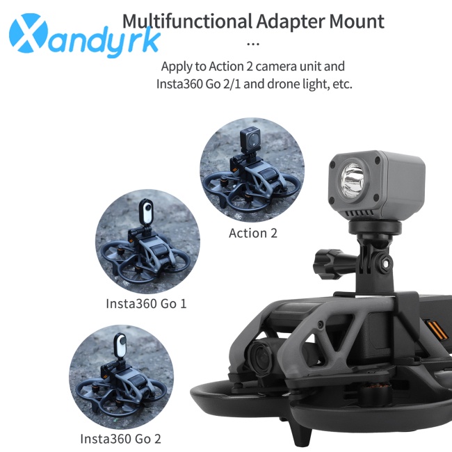 Khung Mở Rộng Đèn Tìm Kiếm Cho Dji Avata / Insta360 Go