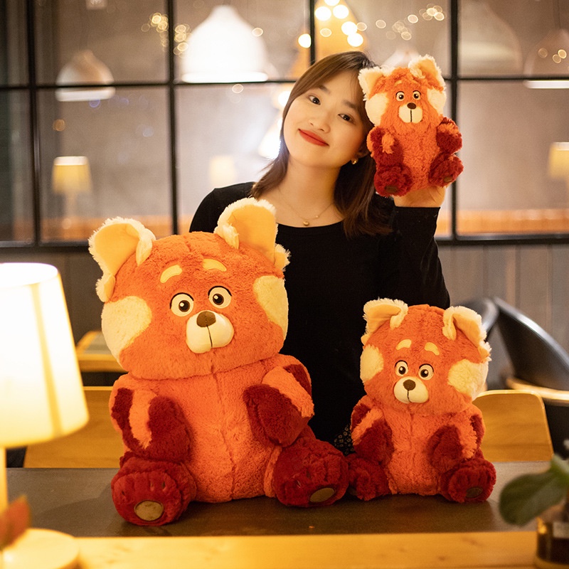⚡⚡ Gấu Trúc Nhồi Bông Màu Đỏ 0107 Dễ Thương