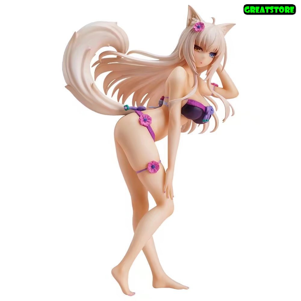 Mô hình Nekopara và Coconut Swimsuit sexy figure 15 cm