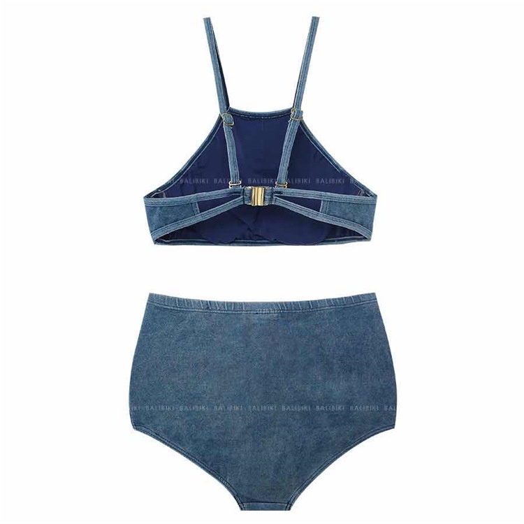 Bikini hai mảnh màu giả Jean style năng động - M056 - Mermaid