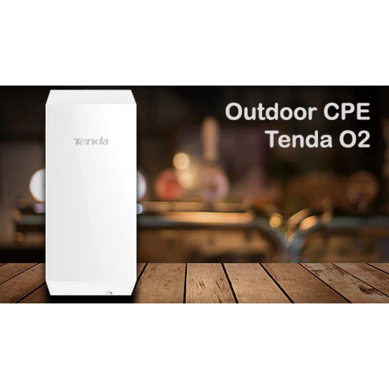 Thiết Bị Mạng - Router Wifi Ngoài Trời Tenda O2