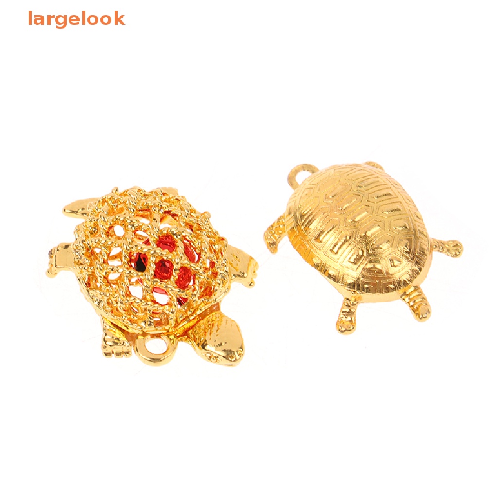 Móc Khóa Hình Chú Rùa May Mắn Màu Vàng Độc Đáo