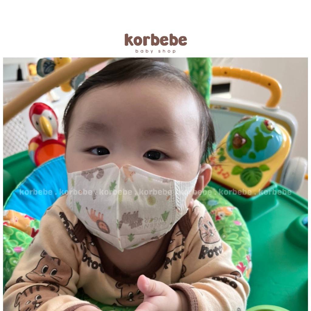 Khẩu trang 3D cho bé Green Finger My Kids 3D Mask Hàn Quốc