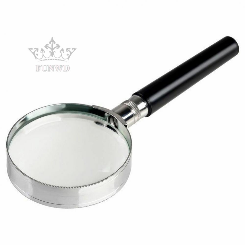 【FUNWD】Magnifier Magnifying 10X 2inch Compact Handheld Lightweight Magnification