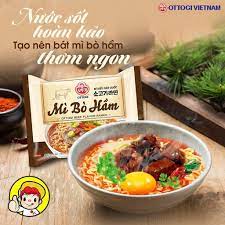 Combo 8 gói Mì bò hầm hàn quốc OTTOGI