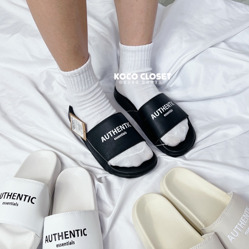 Dép shoopen Authentic Essentials màu Đen