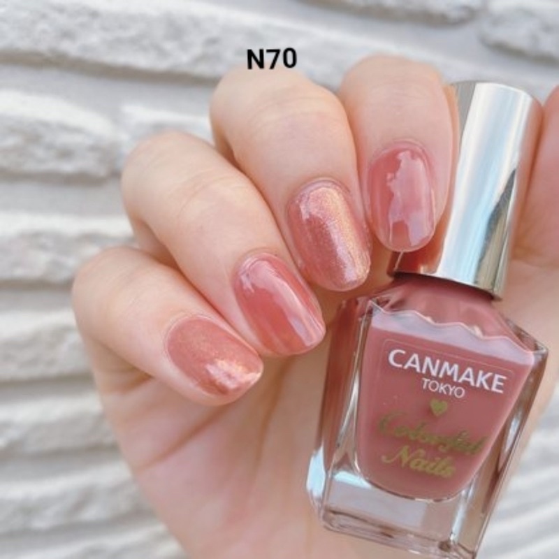 Sơn móng tay Canmake hồng trà nâu thạch N70