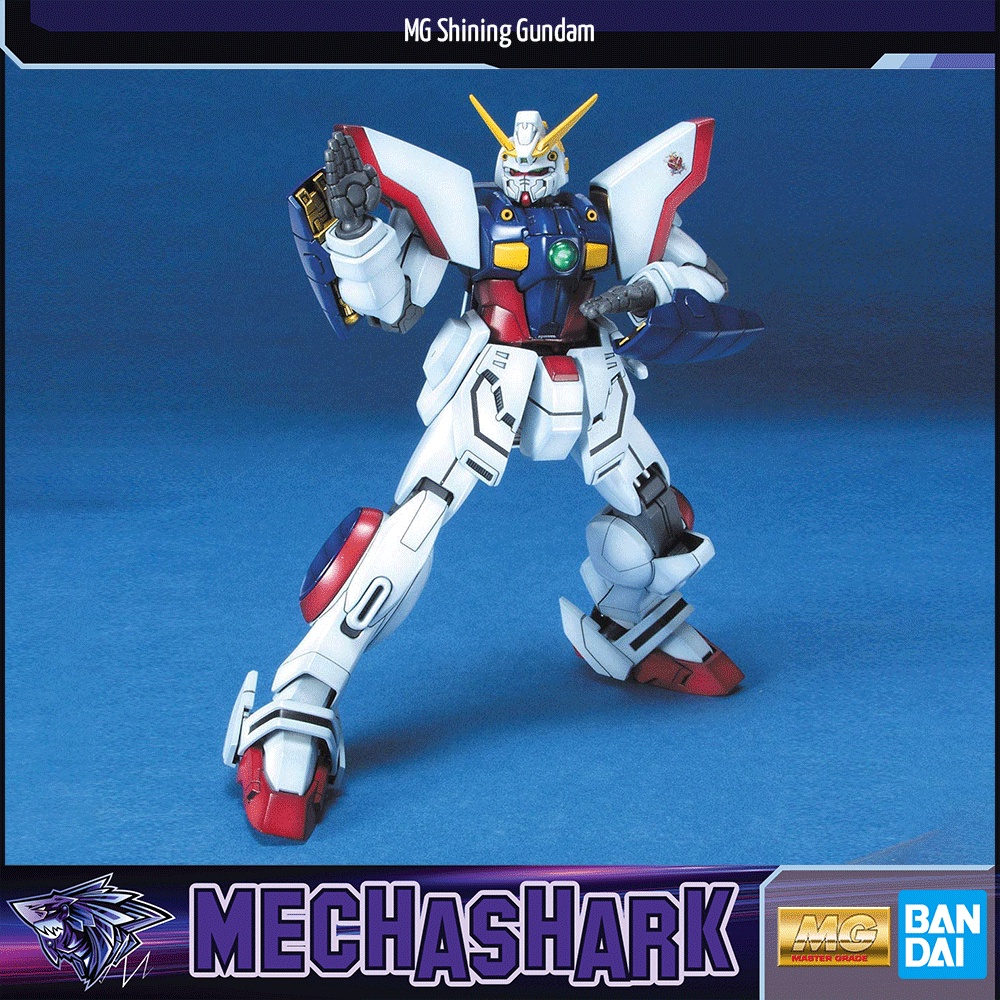 Mô hình lắp ráp MG Shining Gundam - Bandai Namco Master Grade 1/100 - Robot vũ trụ Future Century