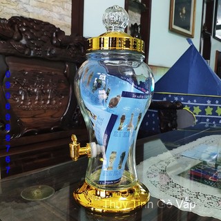 Bình sâm thủy tinh 3L - Bình ngâm rượu