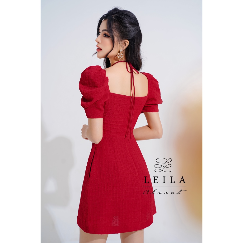 Yuri dress form ngắn - Leila closet