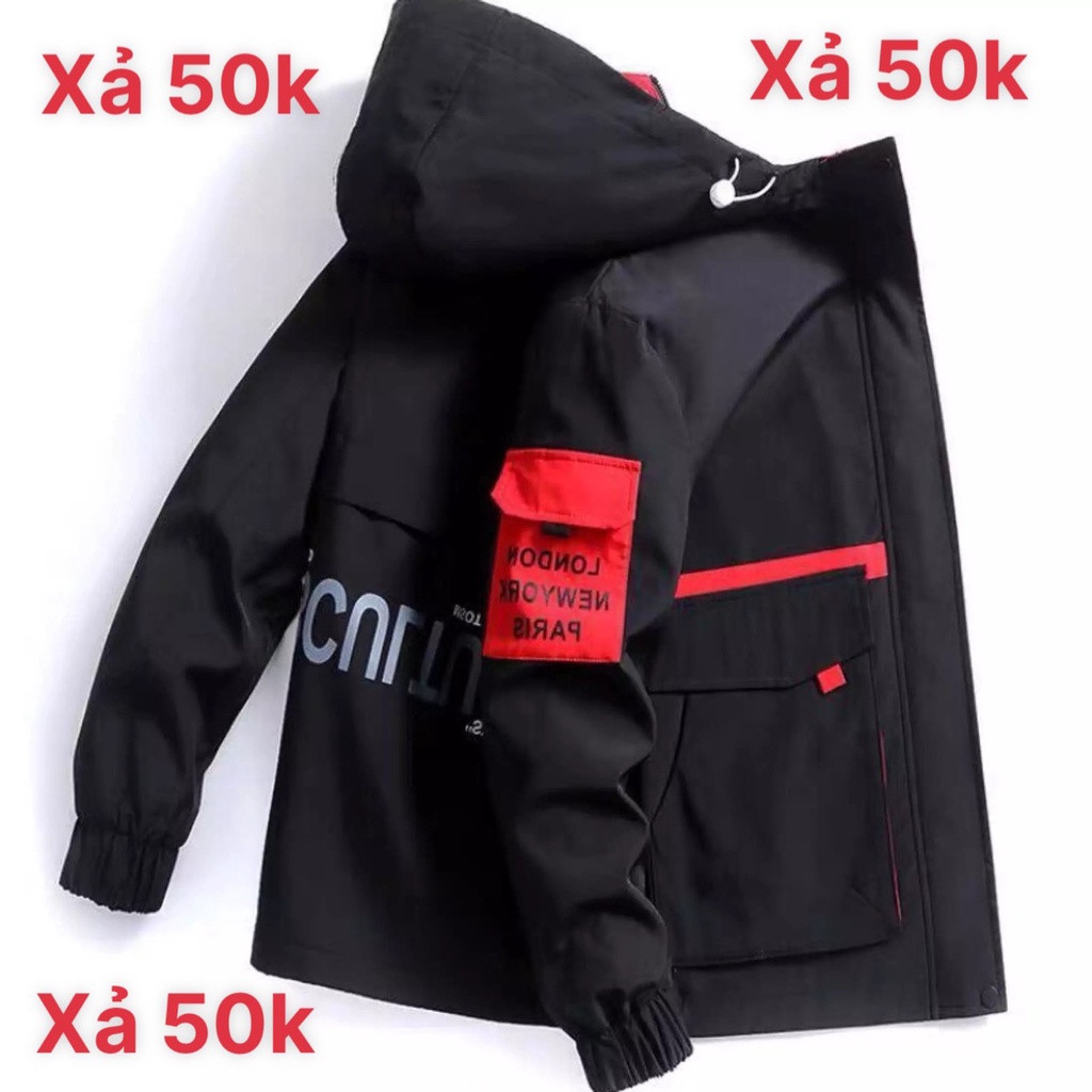 Áo khoác dù 2 lớp, áo khoác gió thời trang phong cách tp shop 87 ms010