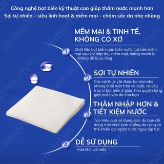 Bông Tẩy Trang S Select Nhật Bản 80 (Dạng Side-Sealed) - 225 Miếng (Dạng Square)