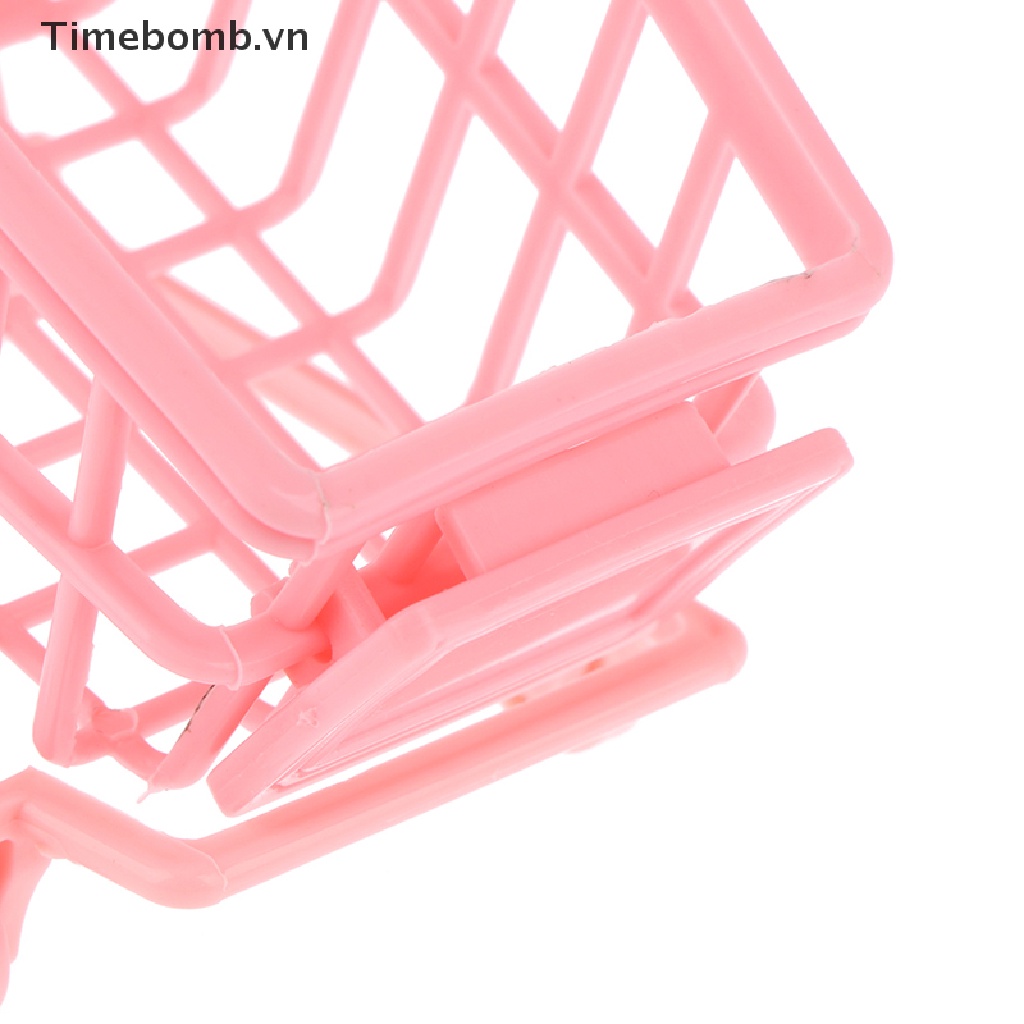 Mô Hình Xe Đẩy Mua Sắm Trang Trí Nhà Búp Bê Tỉ Lệ 1: 12