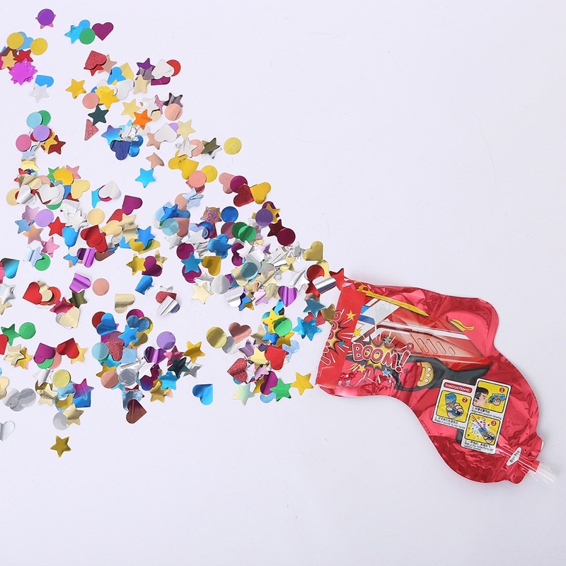 Bong Bóng Bơm Hơi Cầm Tay Hình Pháo Hoa Độc Đáo Trang Trí Tiệc Cưới / Sinh Nhật Cho Bé