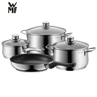Bộ nồi chảo inox wmf diadem plus 4 món cookware set đáy từ 3 lớp. dùng cho mọi loại bếp - 0730276040