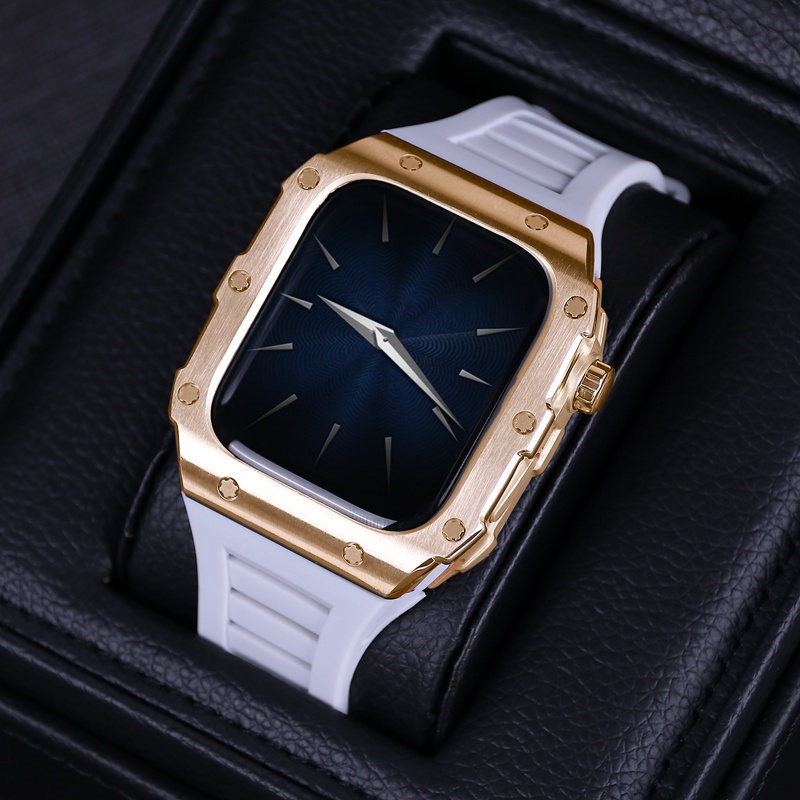 Dây Đeo Inox Cho Đồng Hồ Thông Minh apple Watch series 8 SE 7 6 5 4 44mm 45mm