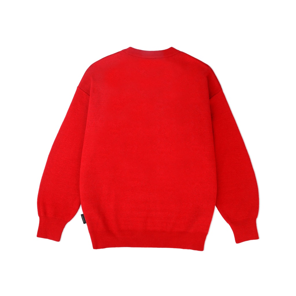 Áo Sweater Len Levents "My Animals" Series Panther/ Red