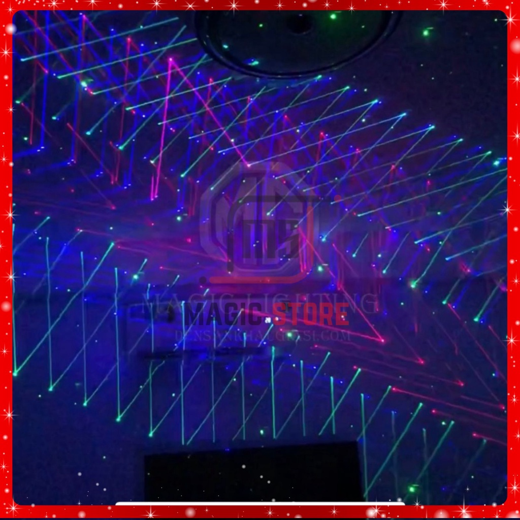 Đèn Bay Phòng Laser K1 Plus Chiếu Gần 1000 Hình Ảnh Và Hiệu Ưng 3D Cực Ảo