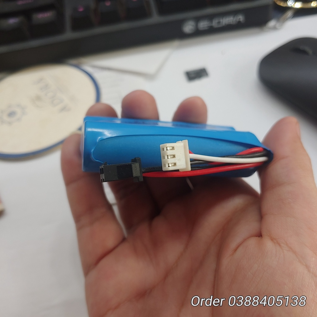 Pin 18650 đóng cell 2s 7.4vol 8C