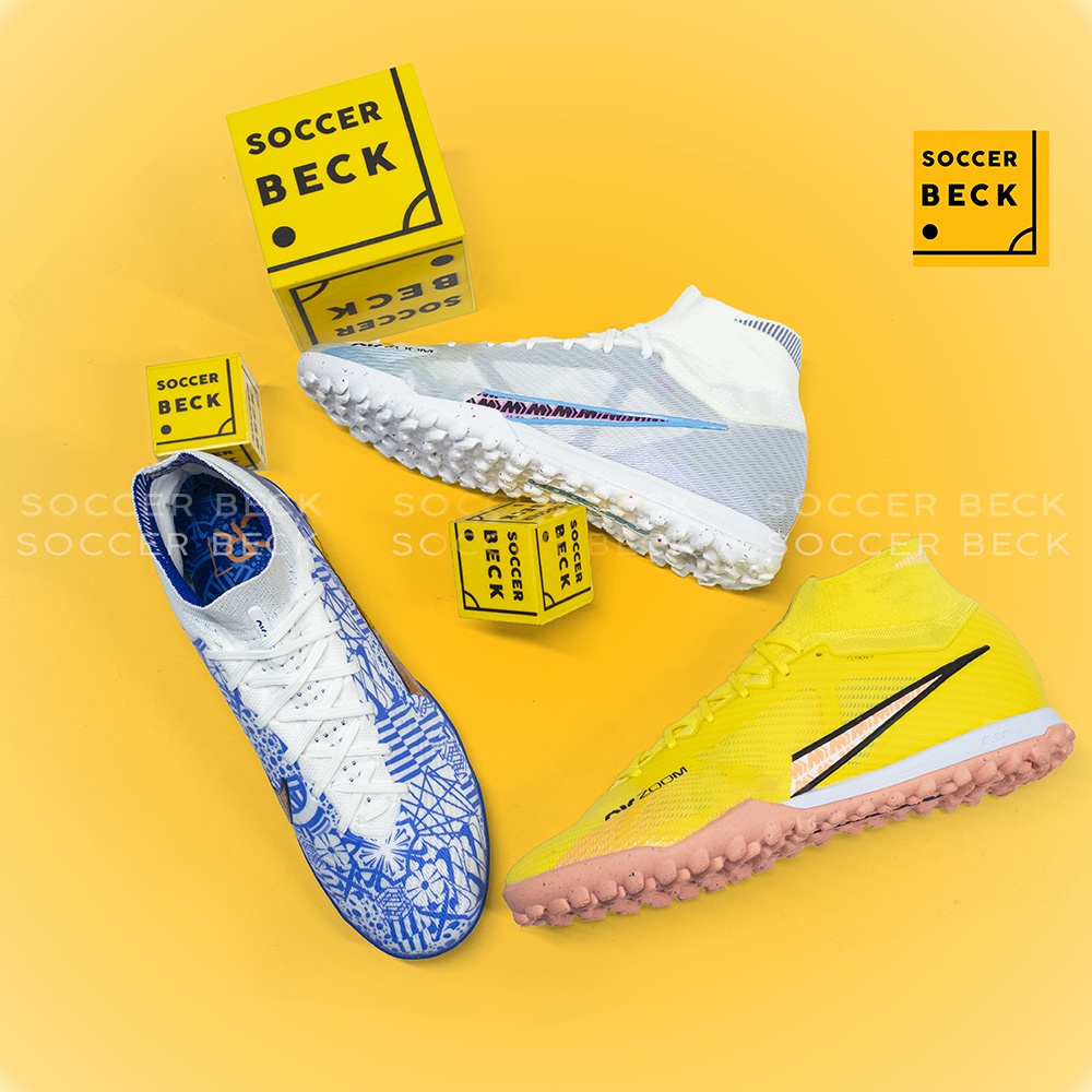 Giày Bóng Đá Sân Cỏ Nhân Tạo Air Zoom Mercurial Superfly 9 Elite Cổ Cao TF Các Màu