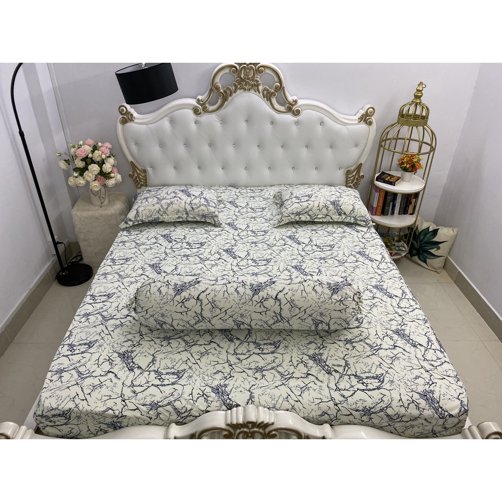 Bộ Drap Thun Hàn Quốc Mát Lạnh inbox chọn màu