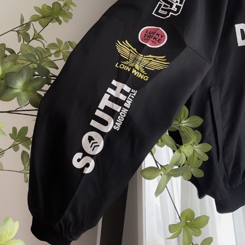 Áo Khoác Vải Dù Vintage In Chữ Dream Achines Phong Cách Racing Cực Chất - AZURA Store