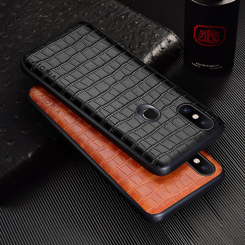 Ốp Lưng Da PU Sang Trọng Dùng Cho Xiaomi Mi Mix 2S 3 4 Max 3 Xiaomi Mi A3 A2 Lite A1