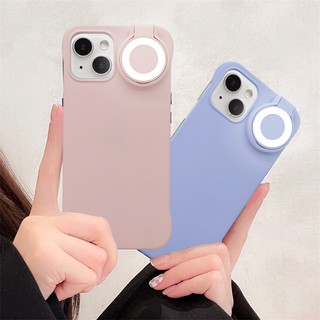 Ốp Điện Thoại Có Đèn LED Hỗ Trợ Chụp Ảnh Selfie Cho Iphone 14 13