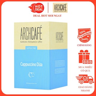 Cà Phê Hòa Tan Archcafe Cappuccino Dừa 20Gx12 Gói