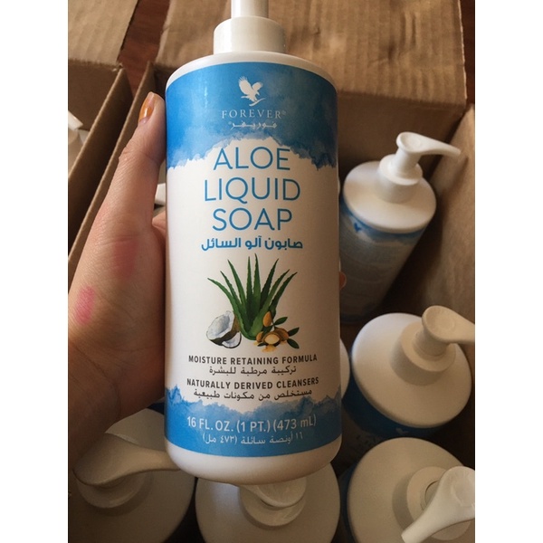 SỮA RỬA MẶT VÀ TAY Aloe Hand Soap_633Flp. 473ml.