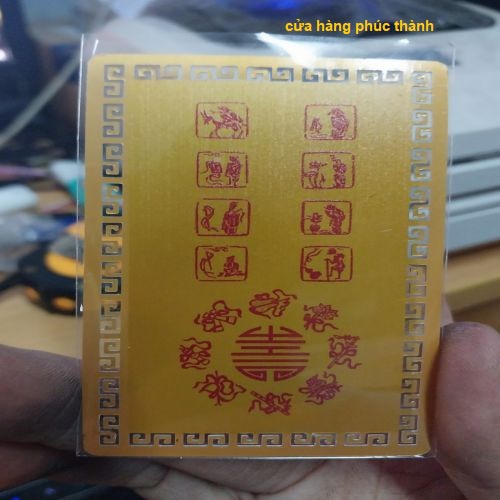 Kim bài linh phù bát tiên