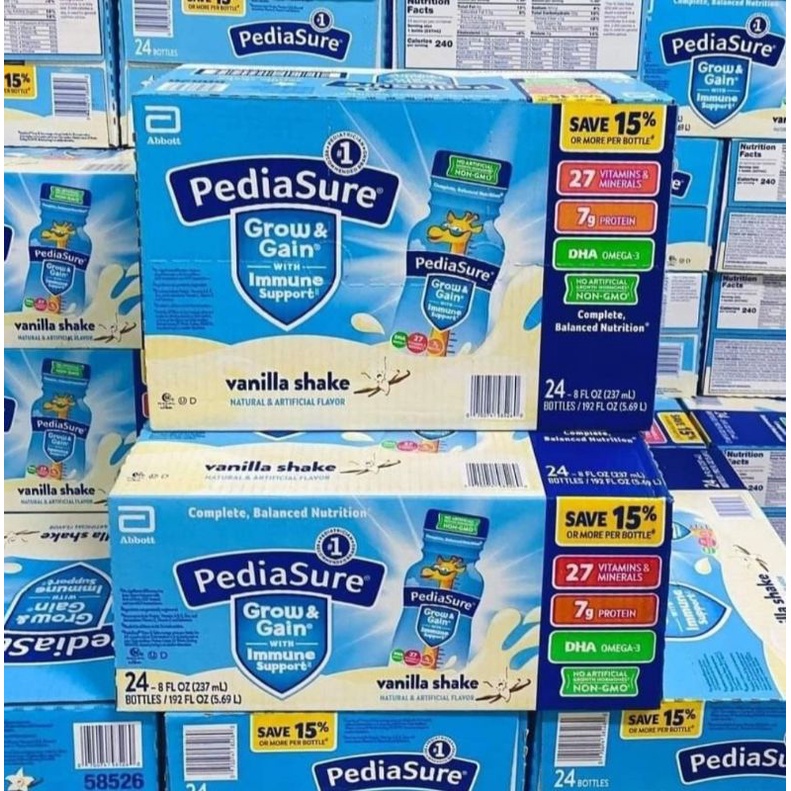 Pediasure grow grow and gain công thức cải tiến NON GMO Hàng nhập mỹ 3/2025