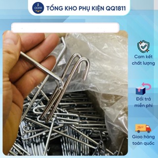 Móc lưới treo phụ kiện SIÊU SÁNG BÓNG ⚡ CAM KẾT CHẤT LƯỢNG ⚡ Móc cài lưới treo phụ kiện cho cửa hàng, siêu thị