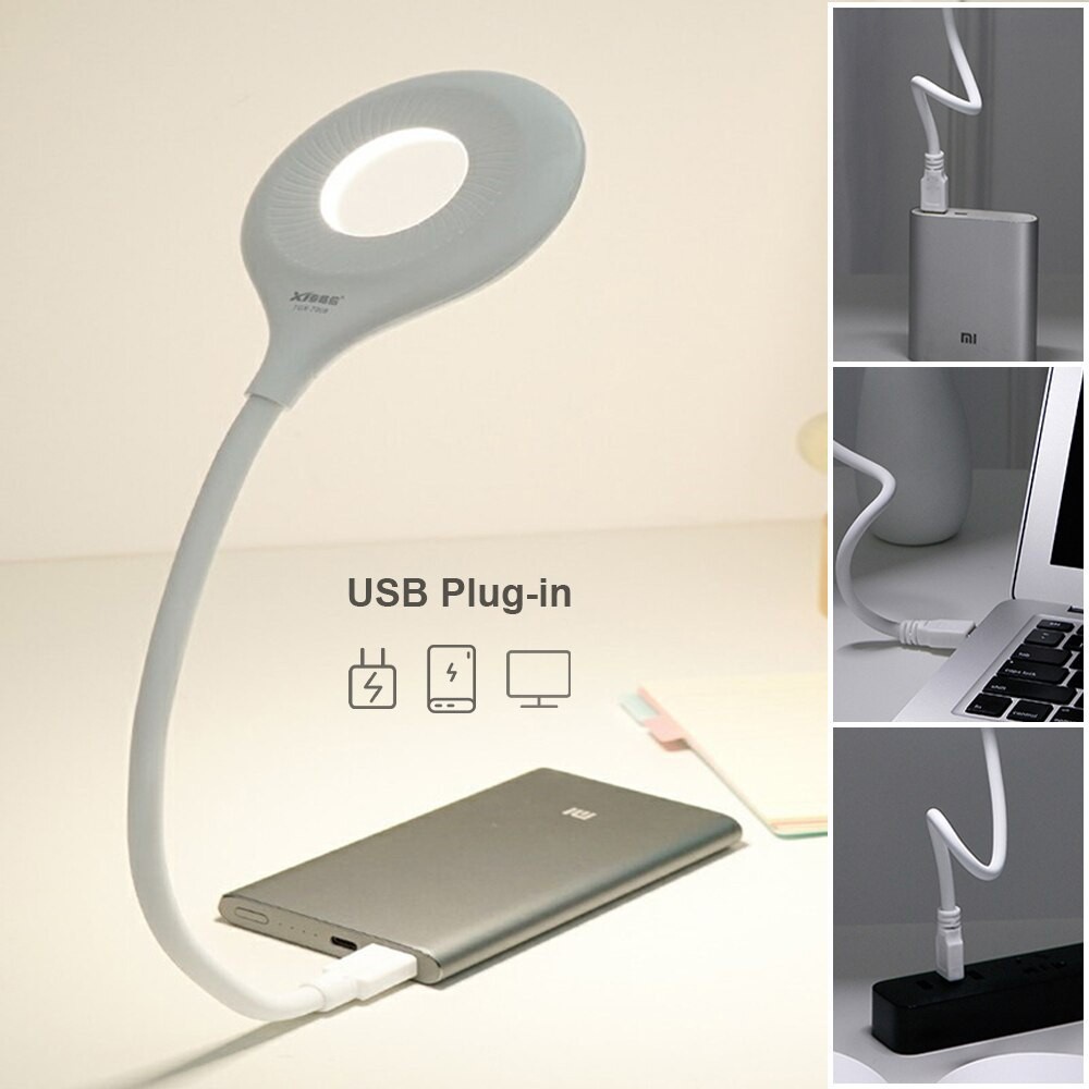 Đèn LED Để Bàn Cổng Sạc USB Tiện Lợi